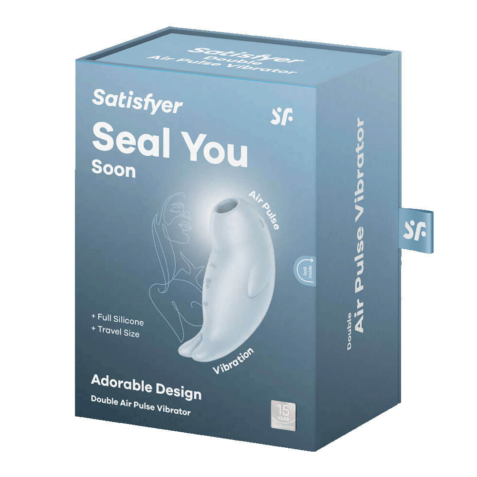 Satisfyer Seal You Soon｜萌系海豹造型情趣按摩器