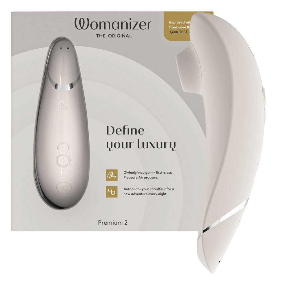 Womanizer Premium 2｜頂級尊爵二代智能氣壓吸吮式女性按摩器