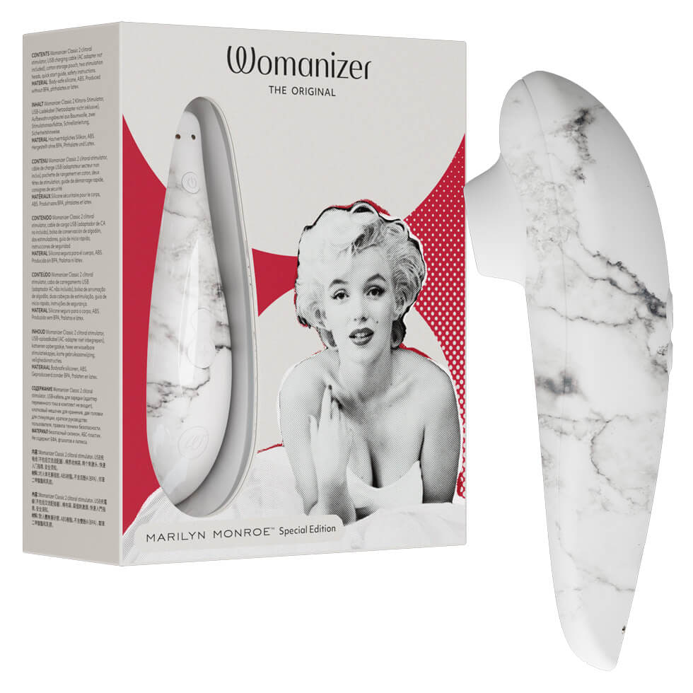 Womanizer｜瑪麗蓮夢露特別版氣壓吸吮式女性按摩器